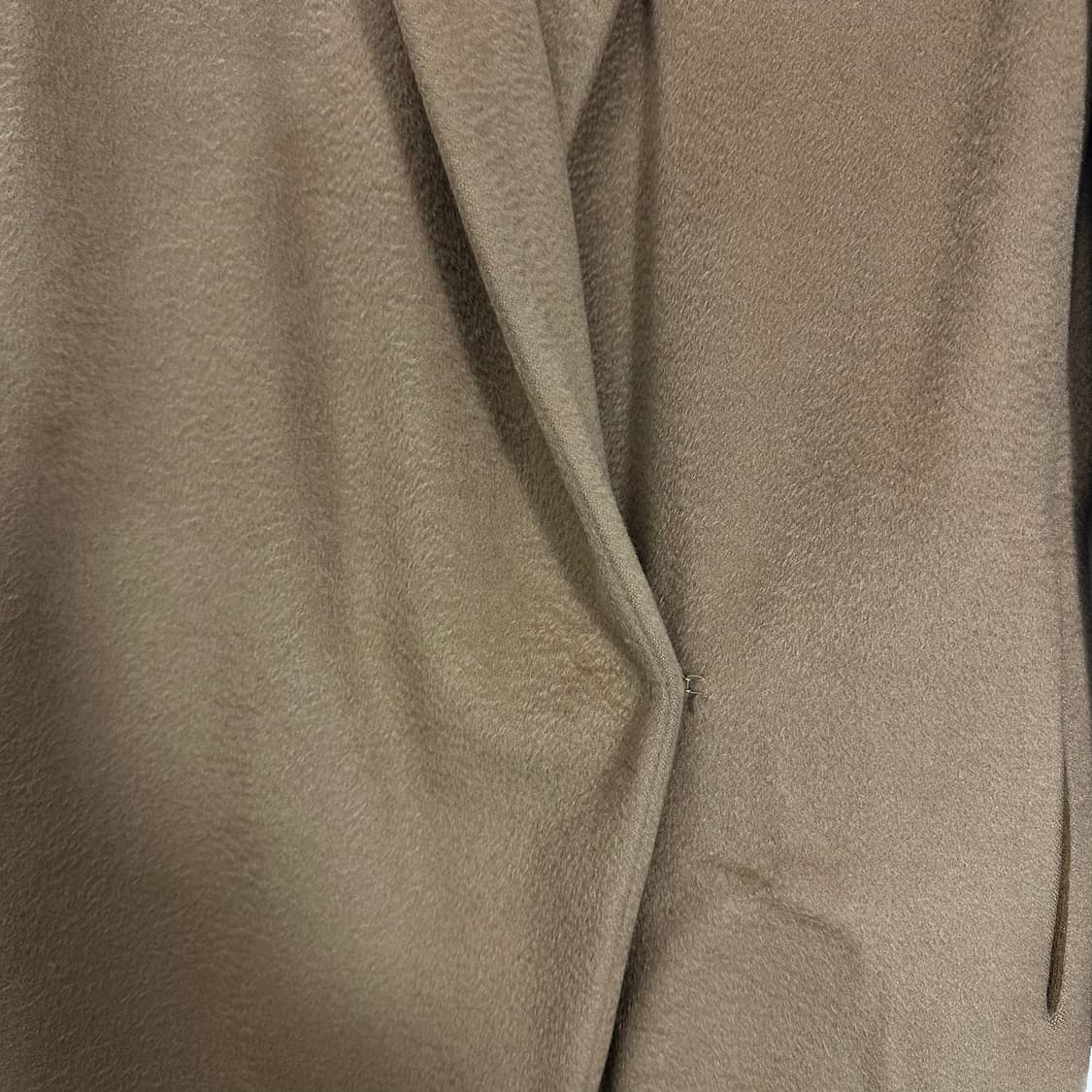 우먼S-M 타임 TIME 베이지 캐시미어100 캐시미어코트 상품이미지3