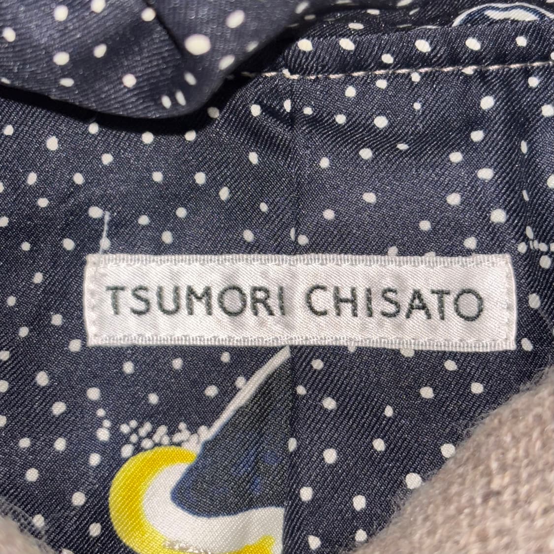 TSUMORI CHISATO 츠모리 치사토 후드 더플코트 상품이미지4