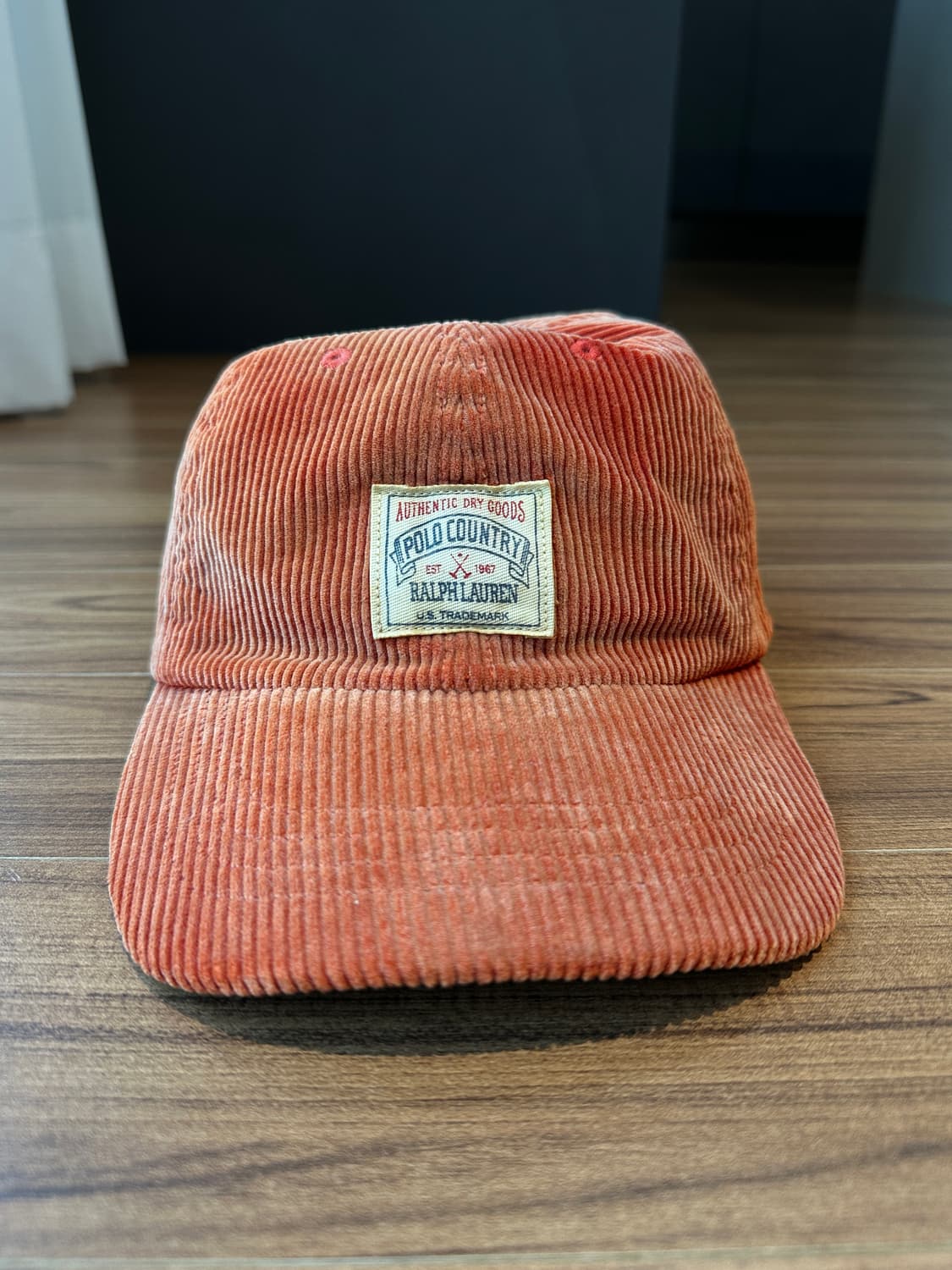 폴로컨트리 90s 코듀로이 오렌지 볼캡 상품이미지9