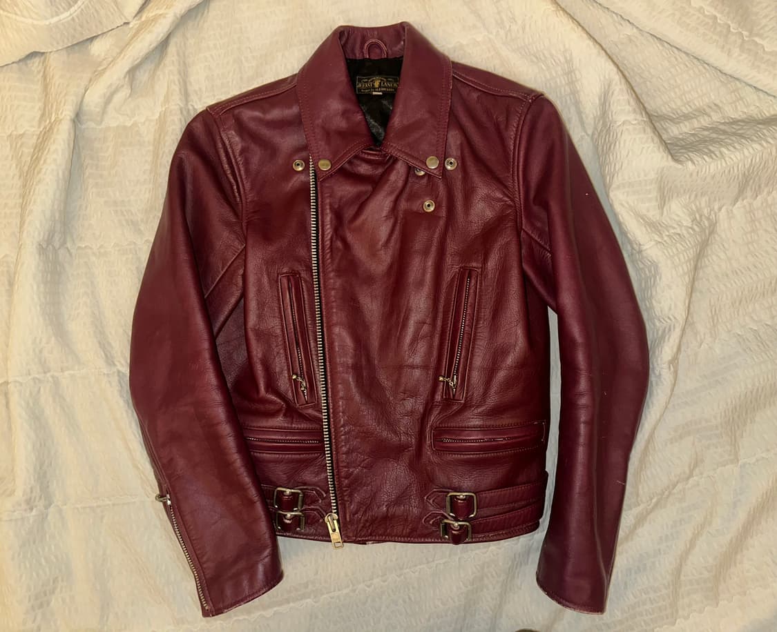 FASTLANE 가죽 라이더 자켓 상품이미지1