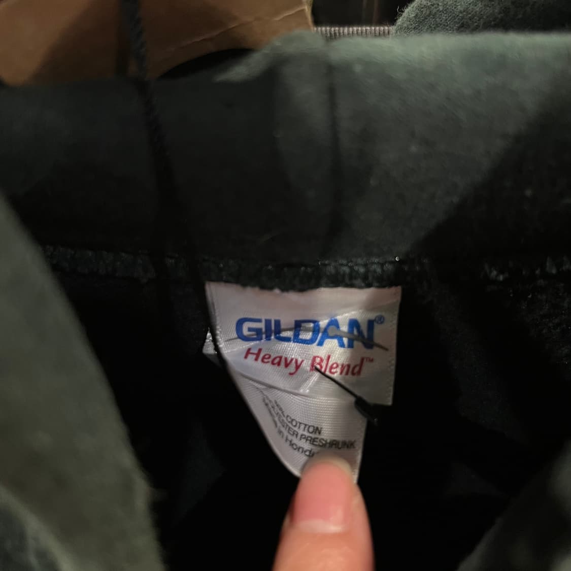 GILDAN Lynx로고 그린 후드티 상품이미지9