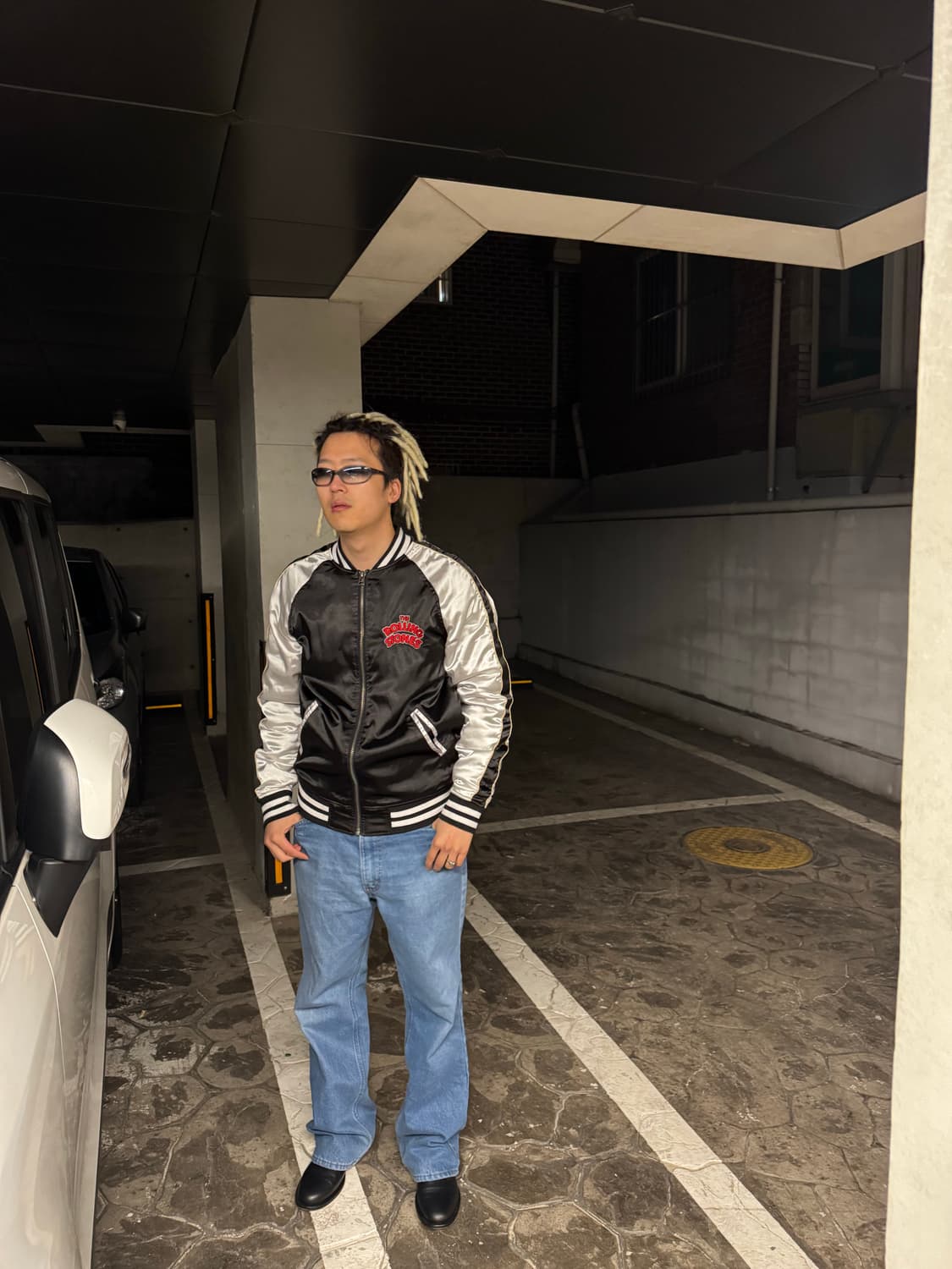 롤링 스톤즈 스타디움 드래곤 새틴 봄버 자켓 상품이미지4