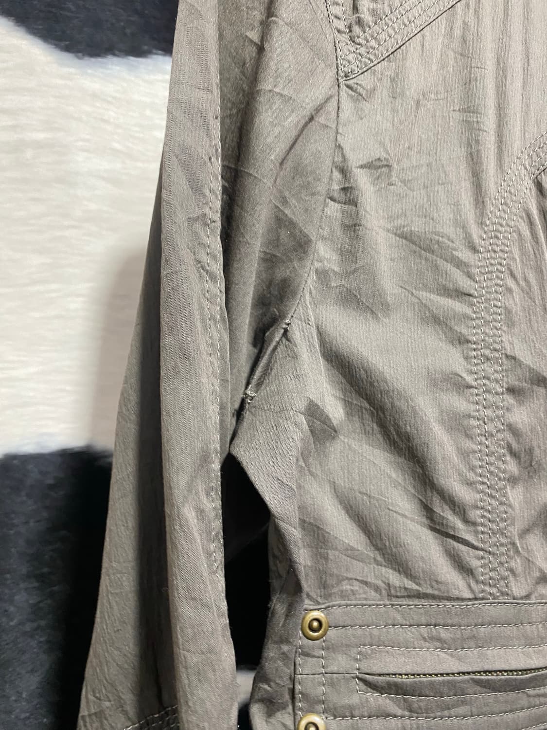 Ekdutn 버튼 디테일 자켓 상품이미지5