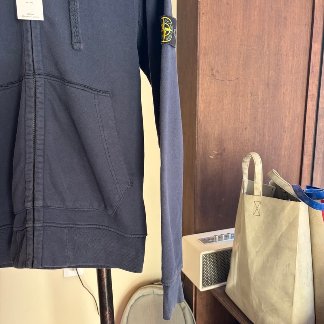 15338 - 스톤아일랜드 와펜 후드 집업 상품이미지4