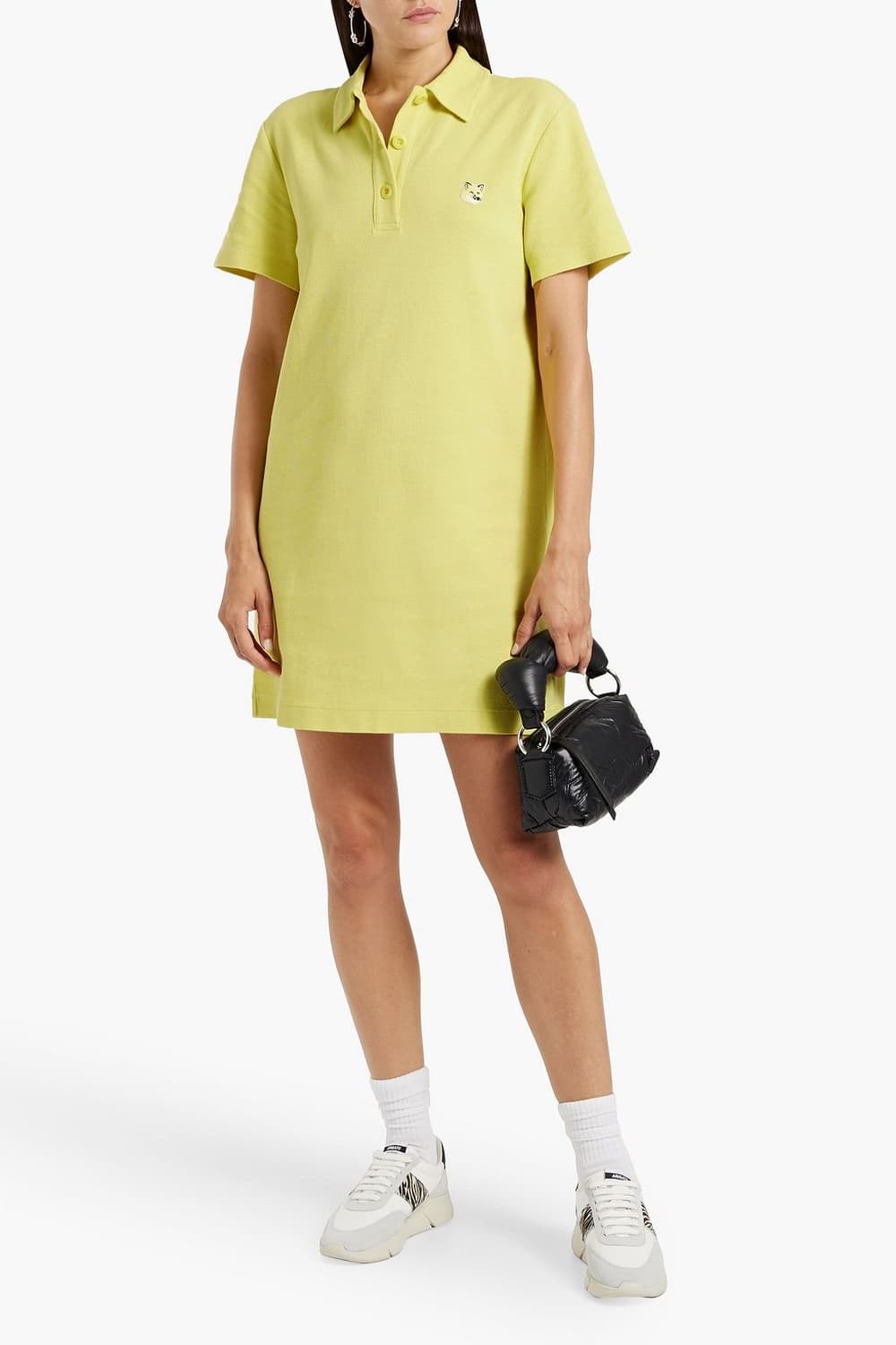 메종키츠네 코튼 피케 미니 원피스 상품이미지1