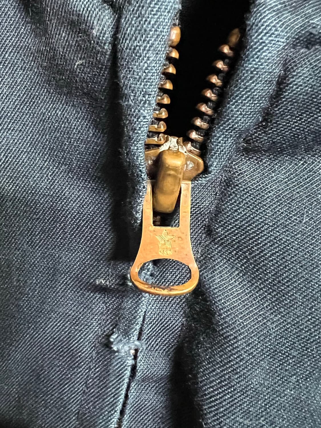 빈티지 Cintas 블루종 자켓 상품이미지3