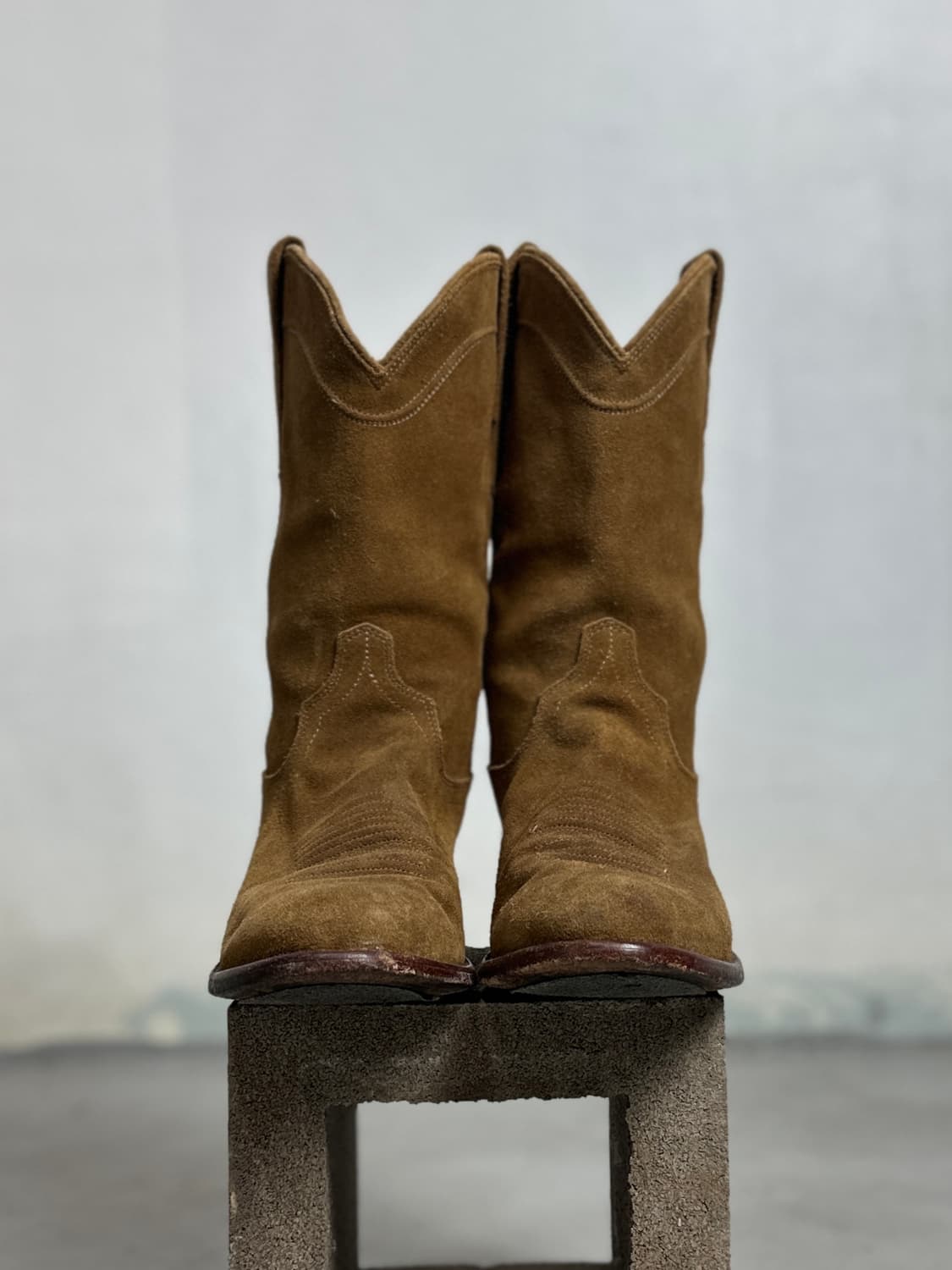 테코바스 죠니 스웨이드 웨스턴 부츠 카우보이 부츠 상품이미지5