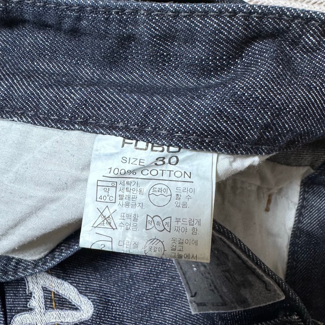 (30) FUBU 데님 숏팬츠 상품이미지3
