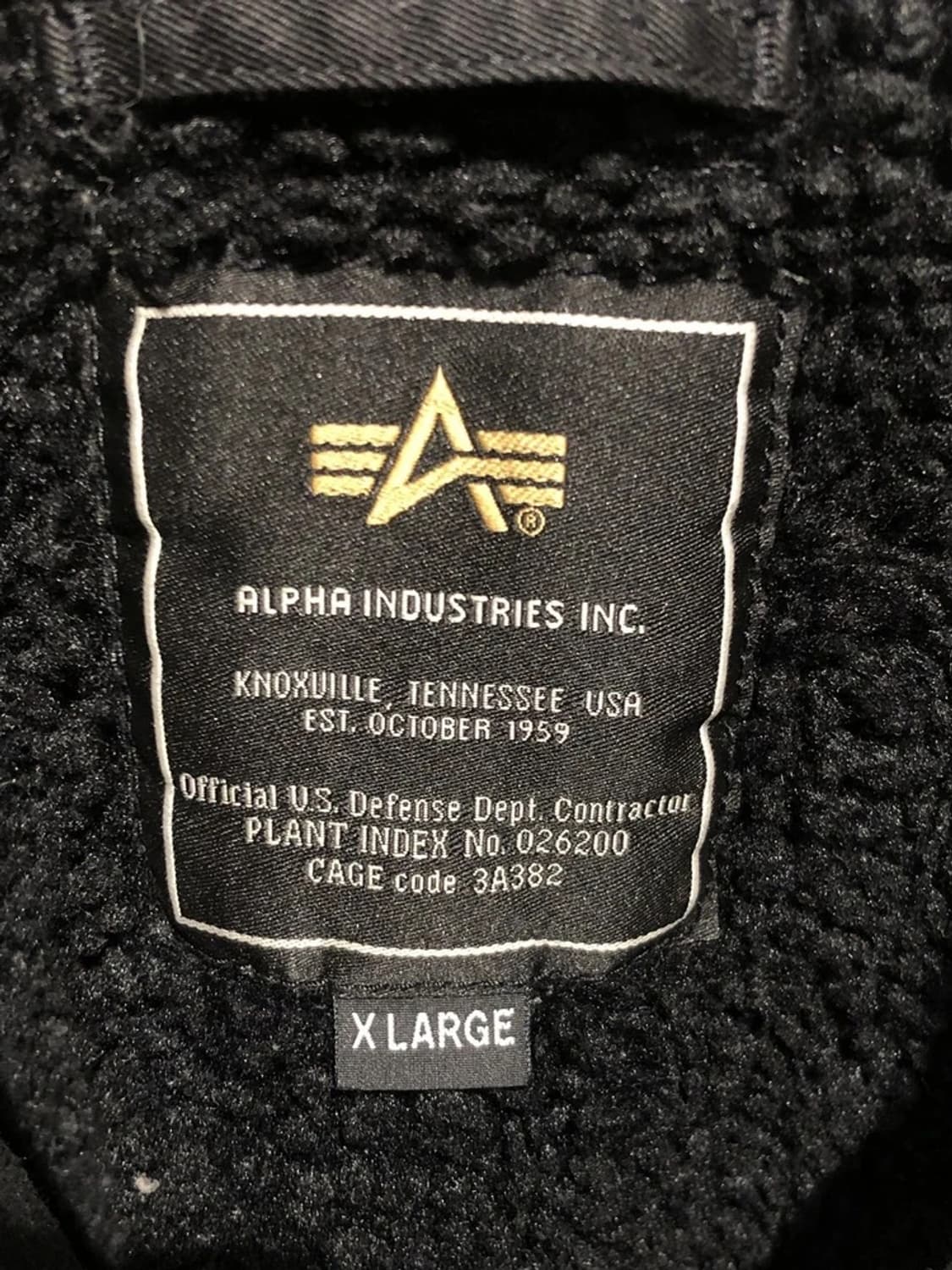 Alpha Industries Inc. black field parka 상품이미지3