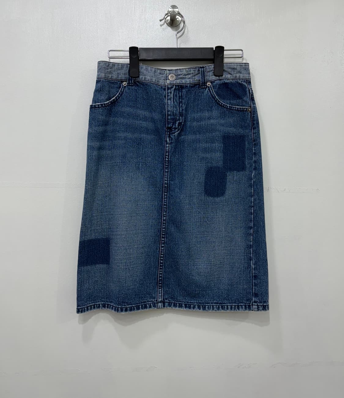 아르마니 익스체인지 데님 스커트 27인치 상품이미지1