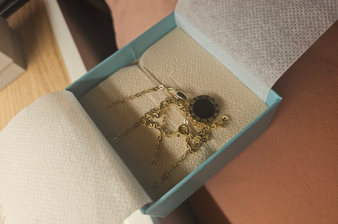 14k 오닉스 목걸이 상품이미지2