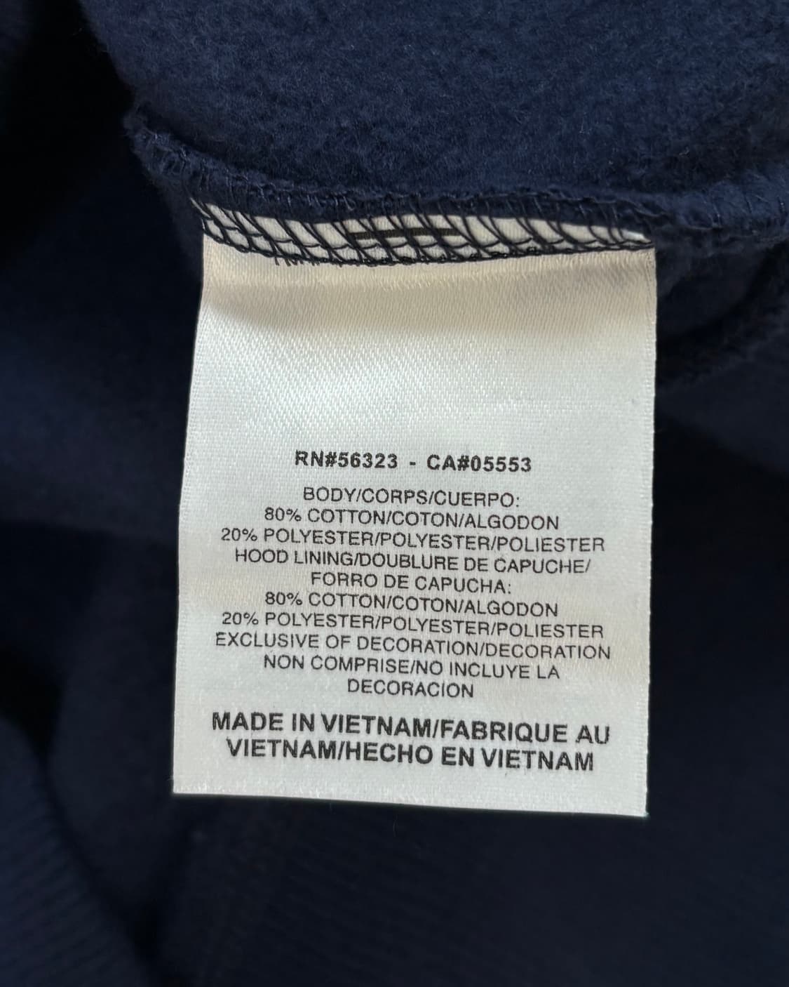 Nike 나이키 NAVY 스우시 네이비 후드티 상품이미지5