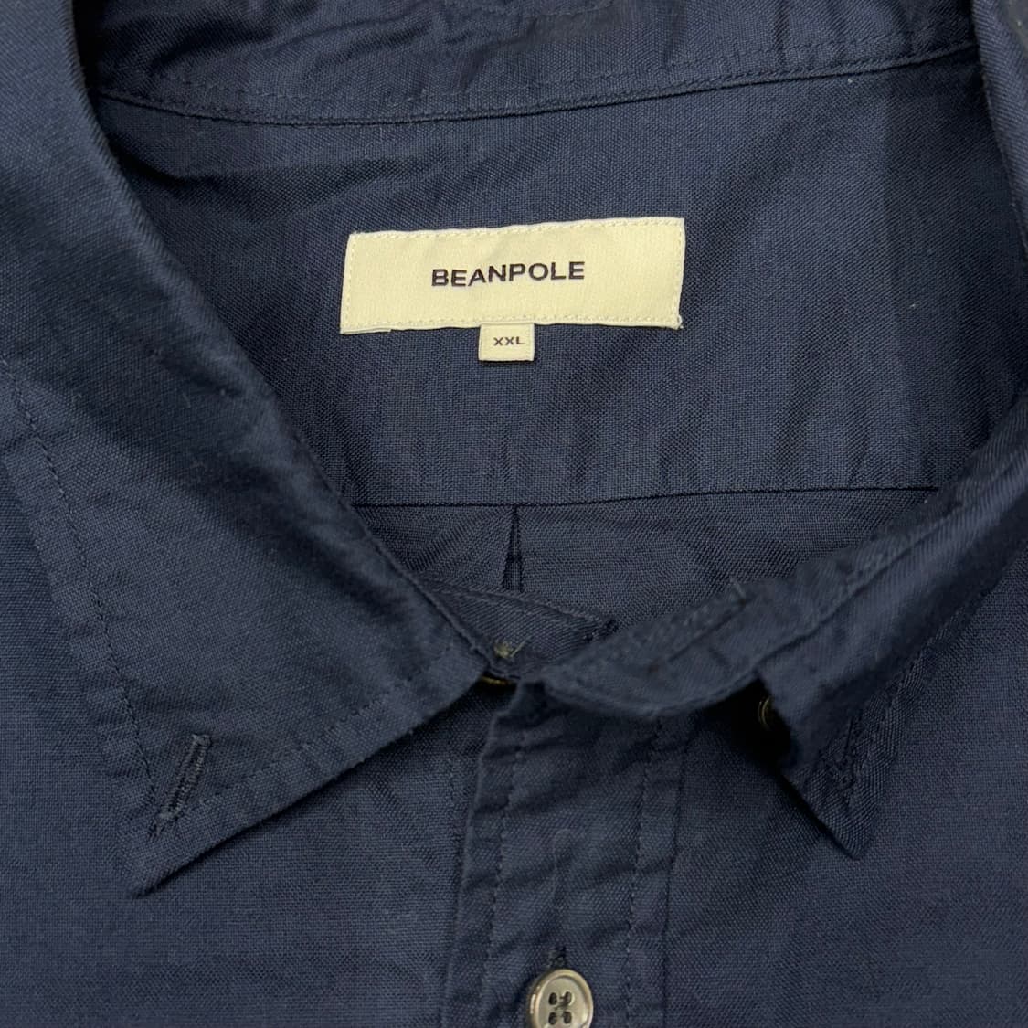 [XXL] 빈폴 네이비 반팔 셔츠 상품이미지5