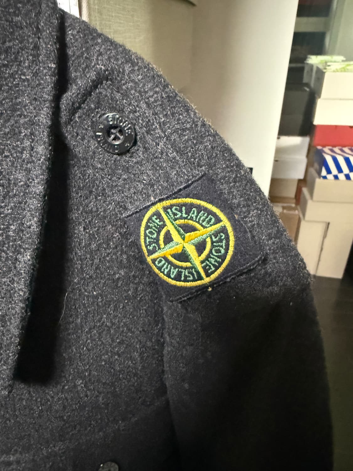 스톤아일랜드 울 필드 자켓 내피 탈부착형 상품이미지2