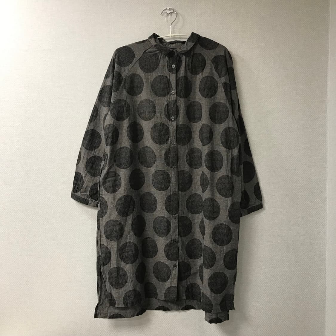 Cloudnine dot blouse 빅 도트 롱 원피스 상품이미지1