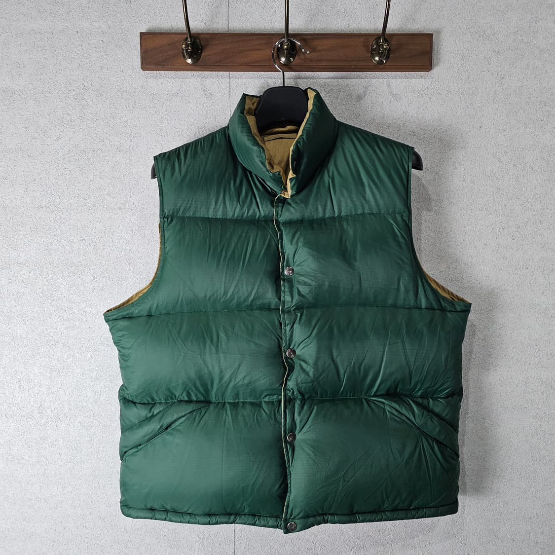 아웃스탠딩 양면 덕다운 패딩조끼 2사이즈 상품이미지1