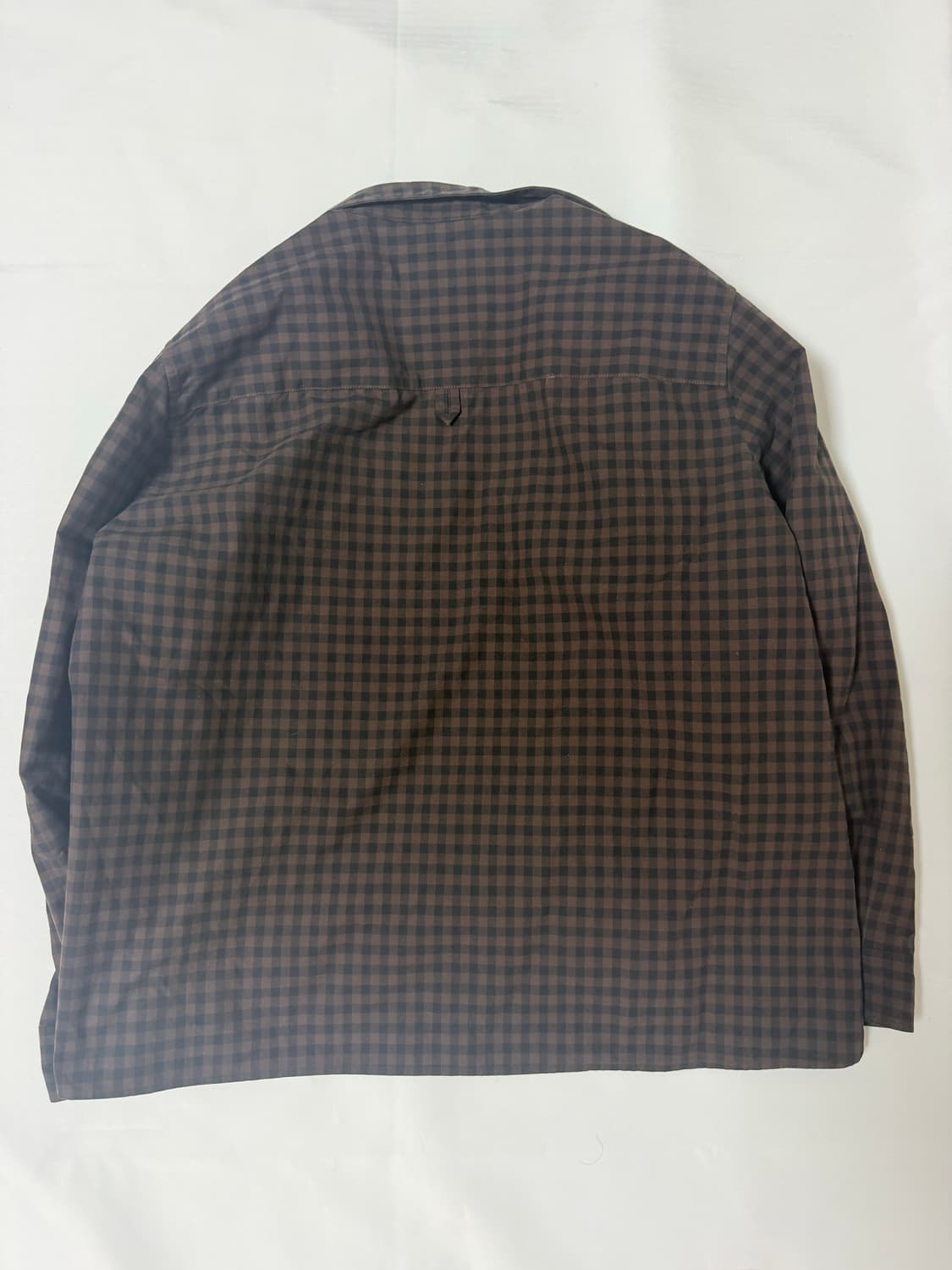 MHL 마가렛 하웰 깅엄 체크 셔츠(사이즈 2) 상품이미지2