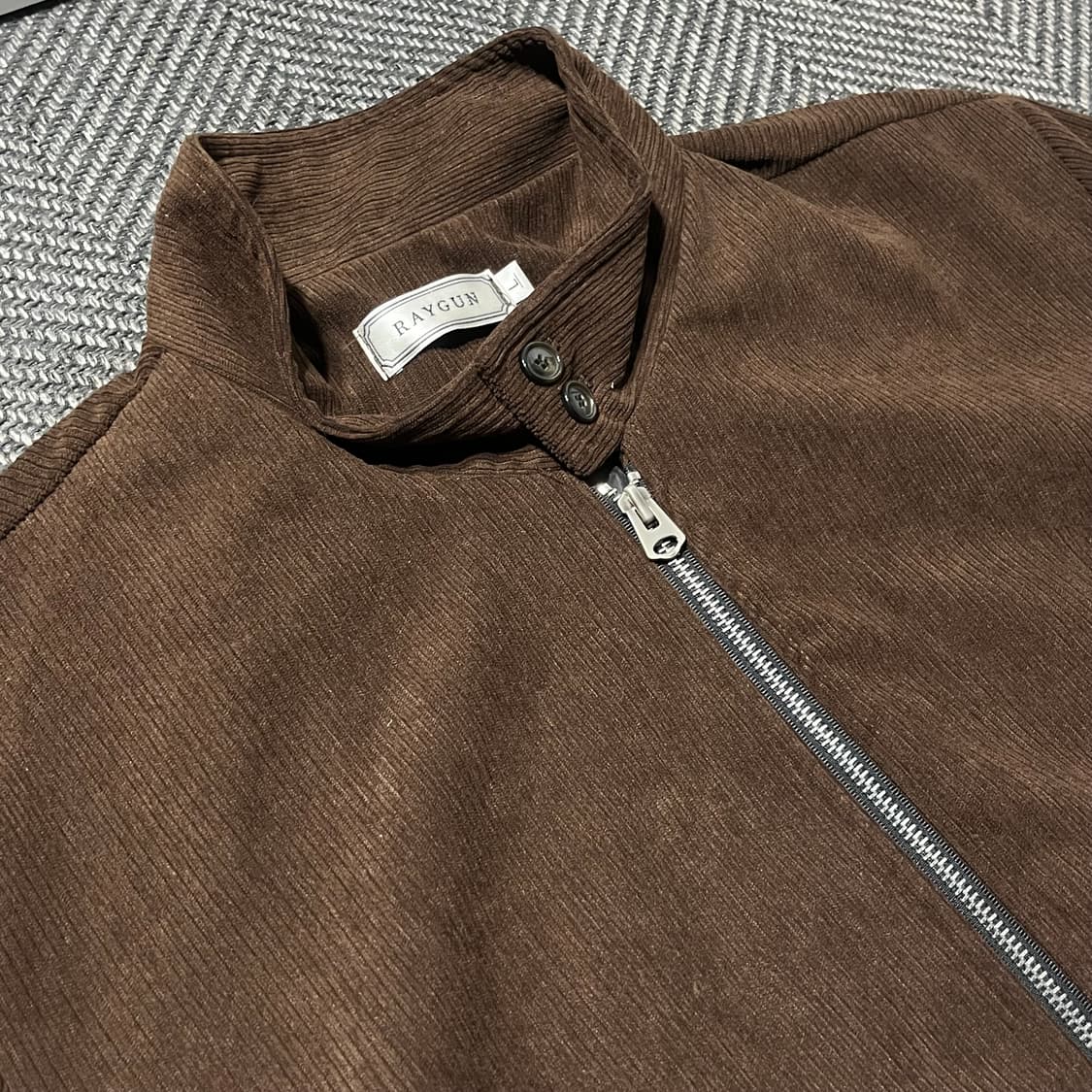 RAYGUN 코듀로이 헤링턴 자켓 상품이미지3