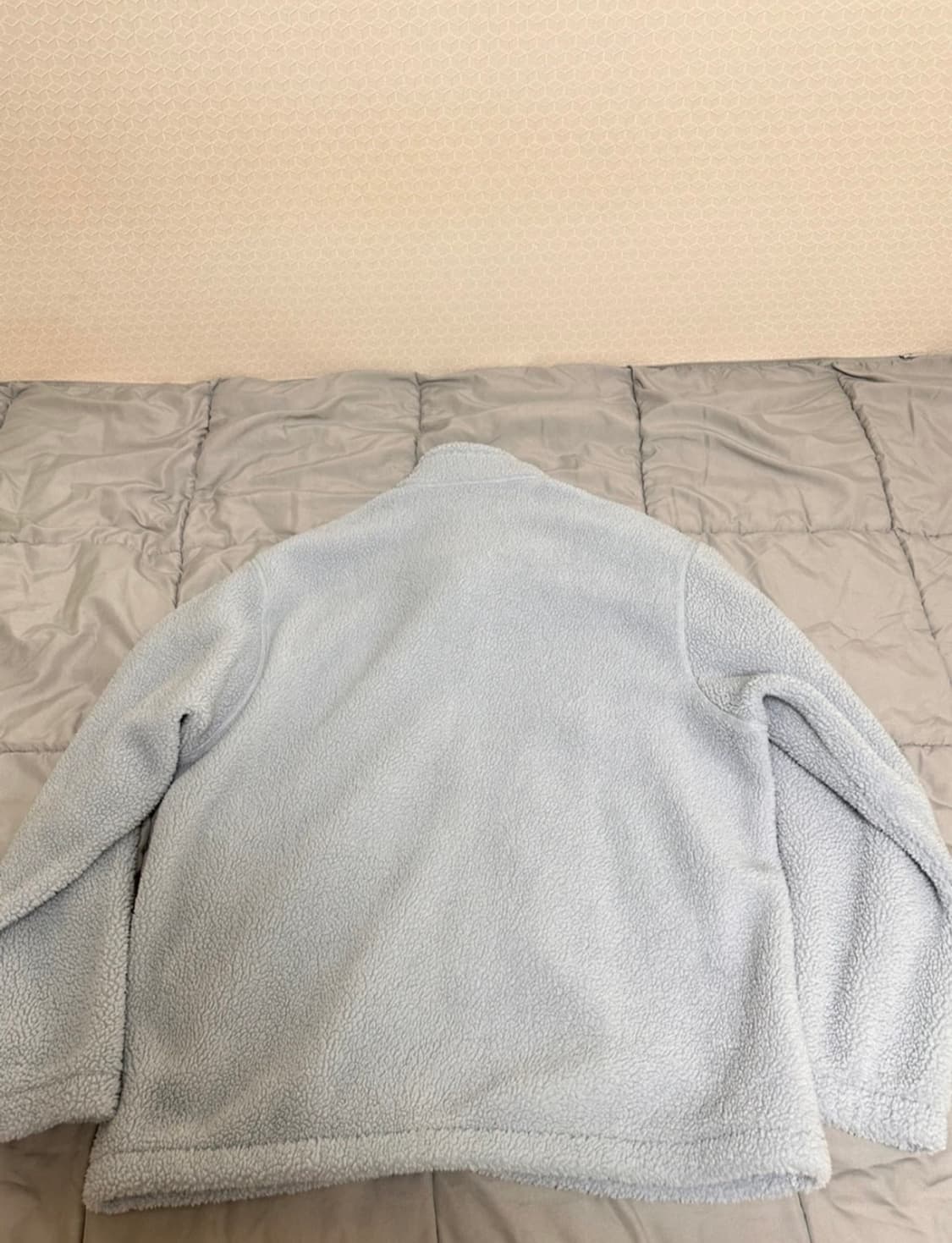 유니클로 후리스 스카이블루 XL 상품이미지5