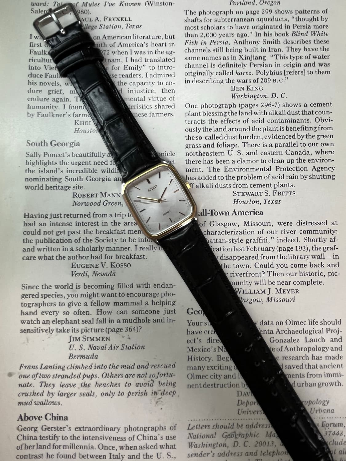 Vintage Seiko Quartz Spirit Tank Watch 상품이미지3