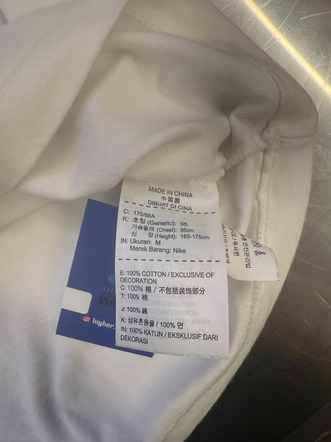 나이키 스피릿 프린팅 반팔티 M 상품이미지6