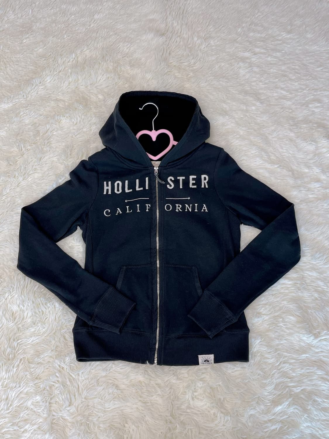 캐나다매장템) 홀리스터 기모 후드집업 상품이미지1