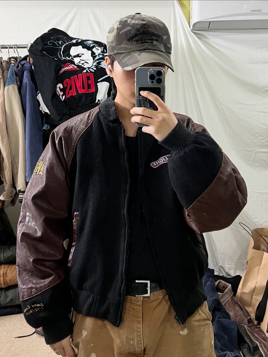 90s Cripple Creek 로데오 바시티자켓 상품이미지2