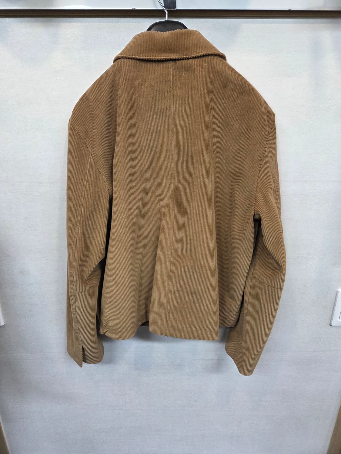 수아레 코듀로이 미니멀 자켓 m 카라멜 상품이미지2