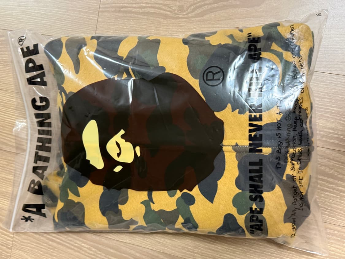 베이프 후드집업 황계 L 상품이미지1