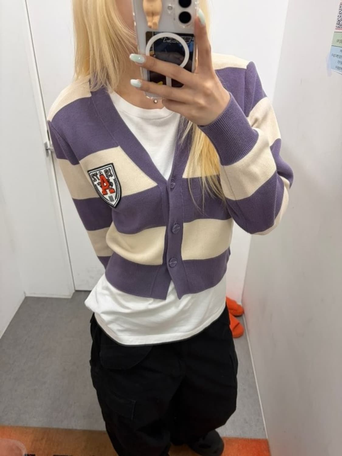 아디다스 스트라이프 가디건  상품이미지7