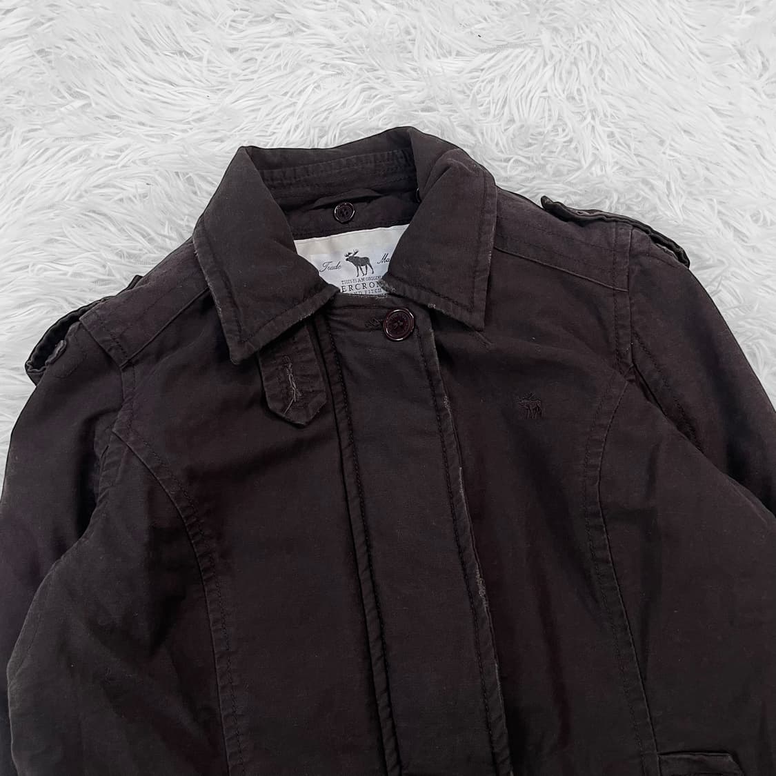 아베크롬비 코튼 자켓 브라운 상품이미지3
