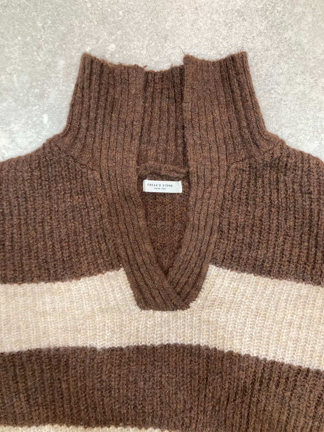FREAK‘S STORE 프릭스 스토어 카라 니트 상품이미지3