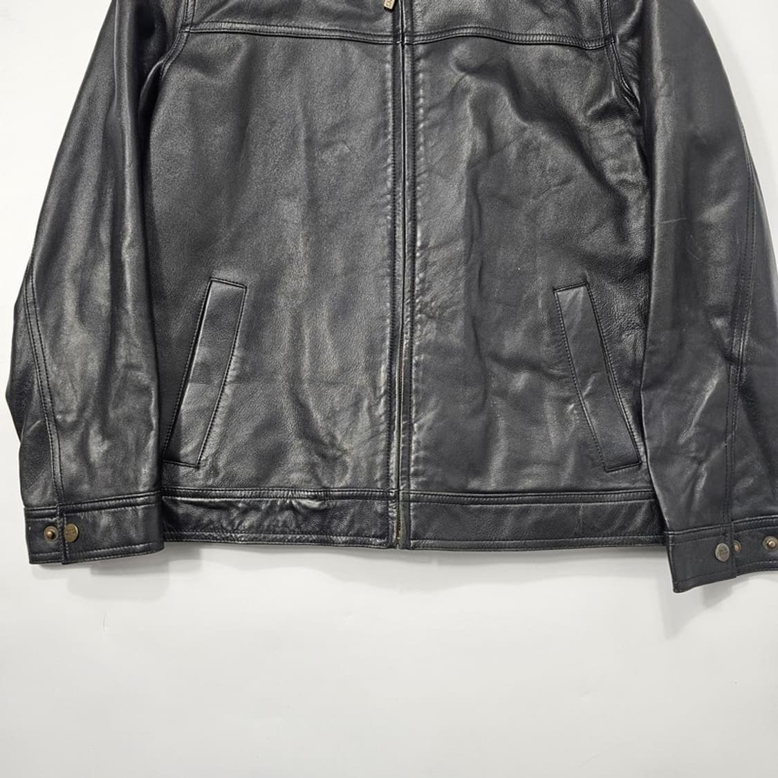 라디오가든 양가죽 집업 자켓 M 상품이미지4