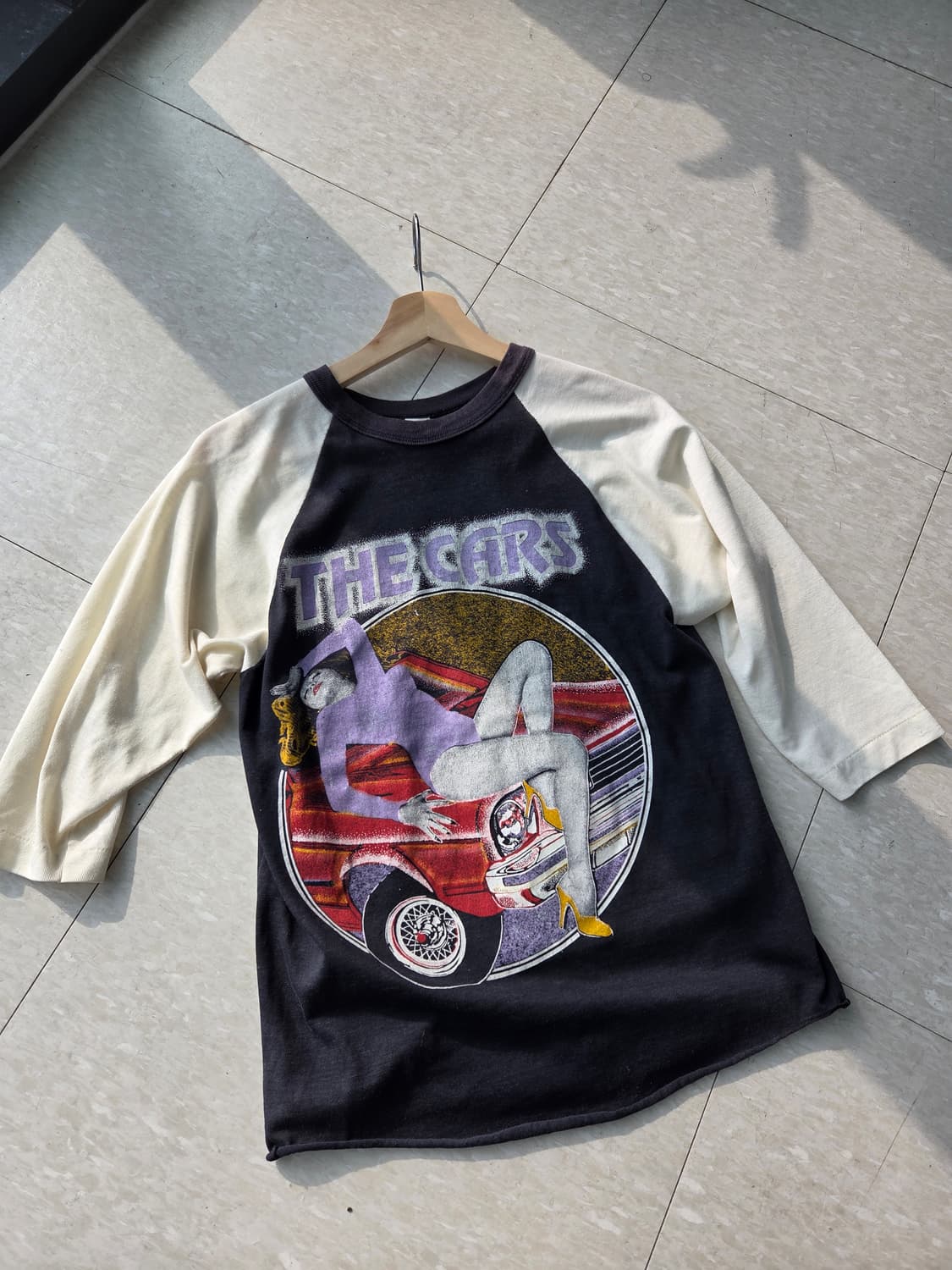 밴드 'The Cars' 5부 티셔츠 상품이미지1