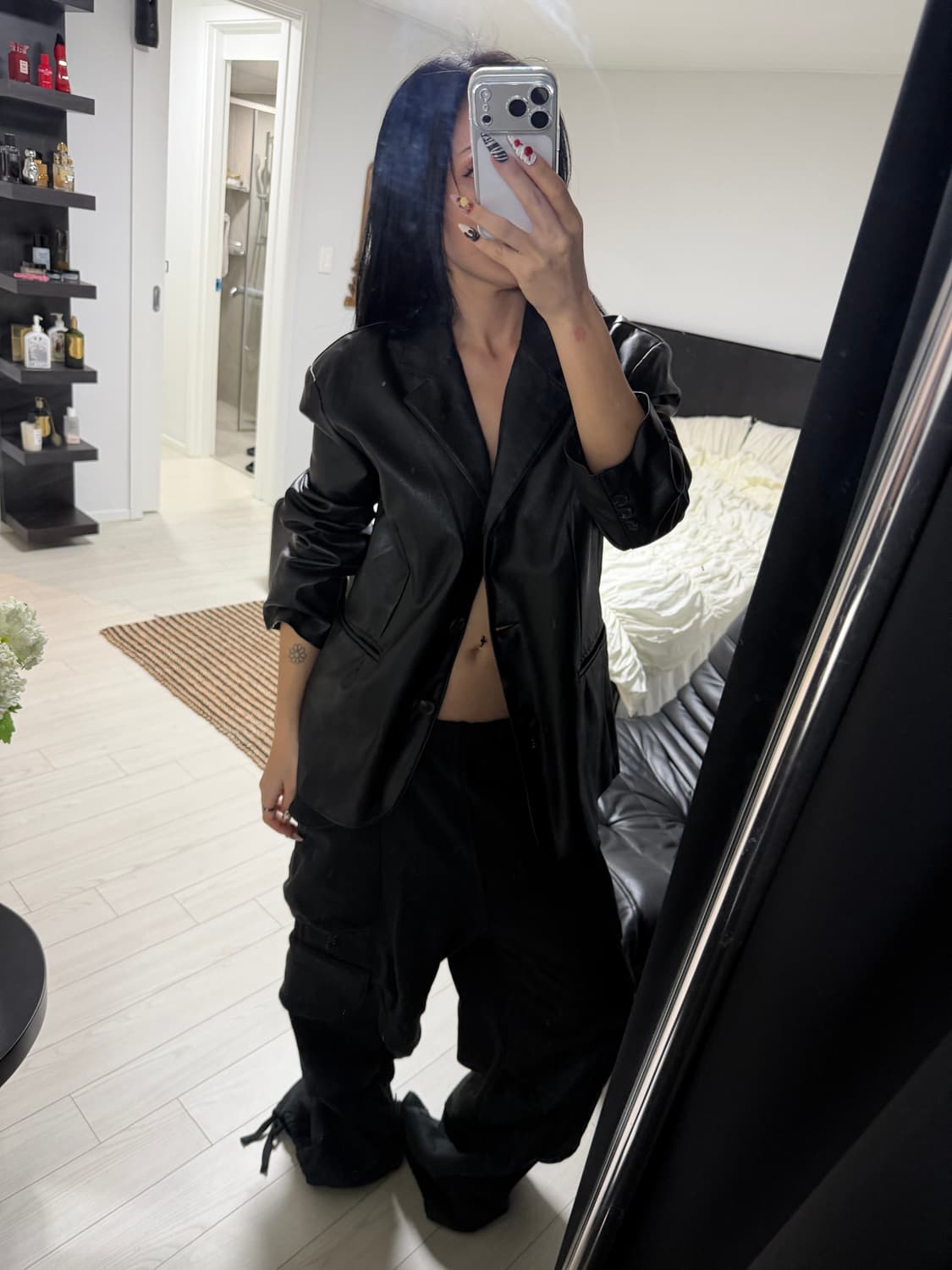 Leather jk 상품이미지3