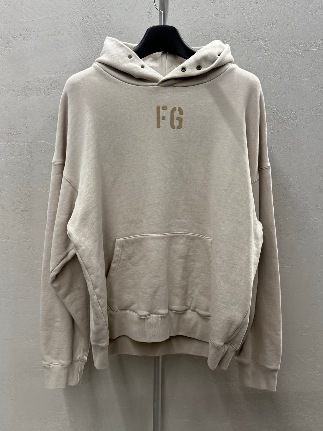 FEAR OF GOD 피어오브 갓 스냅 후드 베이지 후드티 L  상품이미지2