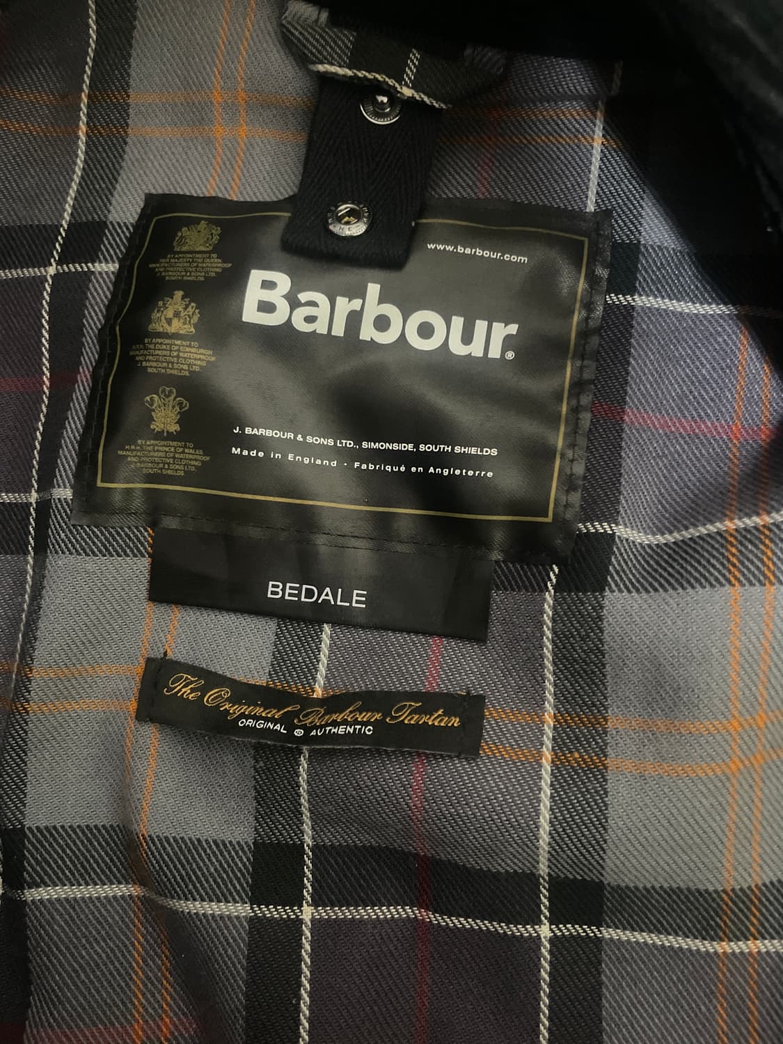 바버 비데일 왁스자켓 상품이미지8