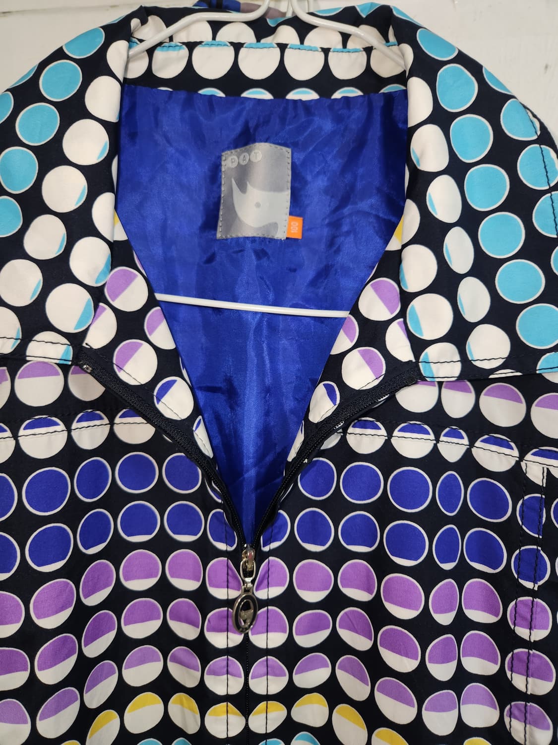 PAT 컬러 도트 패턴 여성 자켓 100 상품이미지3