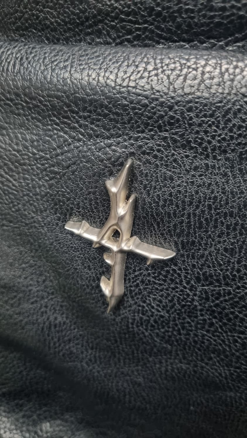 낫포너드 오버핏 레더패딩105~115(가슴단면68) 3번내외착용 상품이미지5