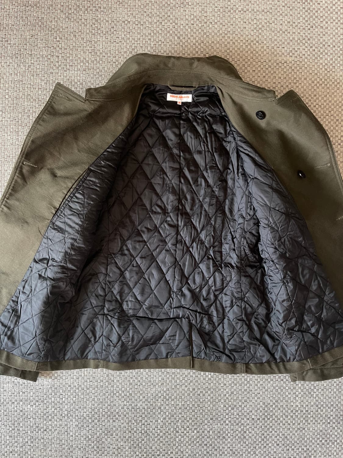 HIDE AWAYS NICOLE 올리브 밀리터리 자켓 M 상품이미지3