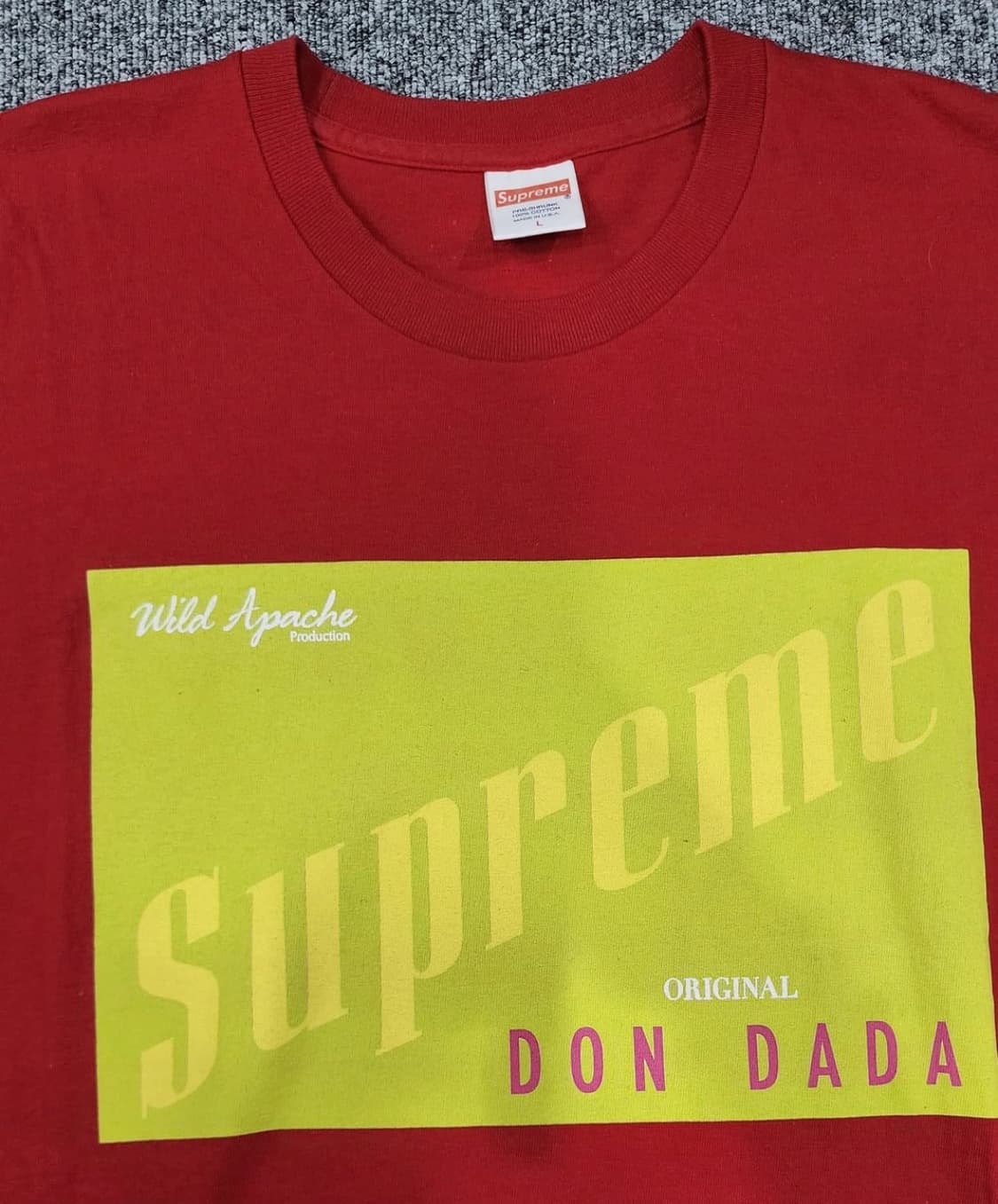 슈프림 supreme DON DADA 반팔 상품이미지2
