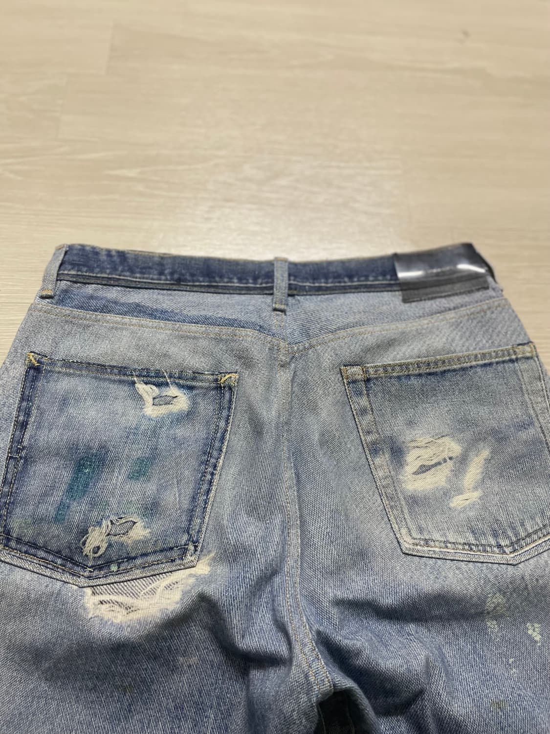 아워레가시 디지털 프린트 데님 써드컷 32사이즈 상품이미지3