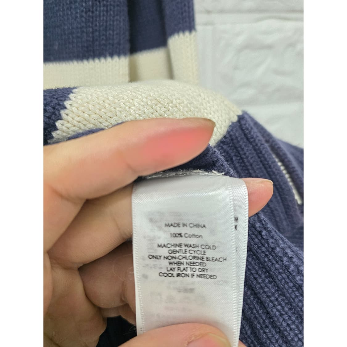 택포_ 폴로 랄프로렌 키즈 니트 집업 M(10-12) 상품이미지3