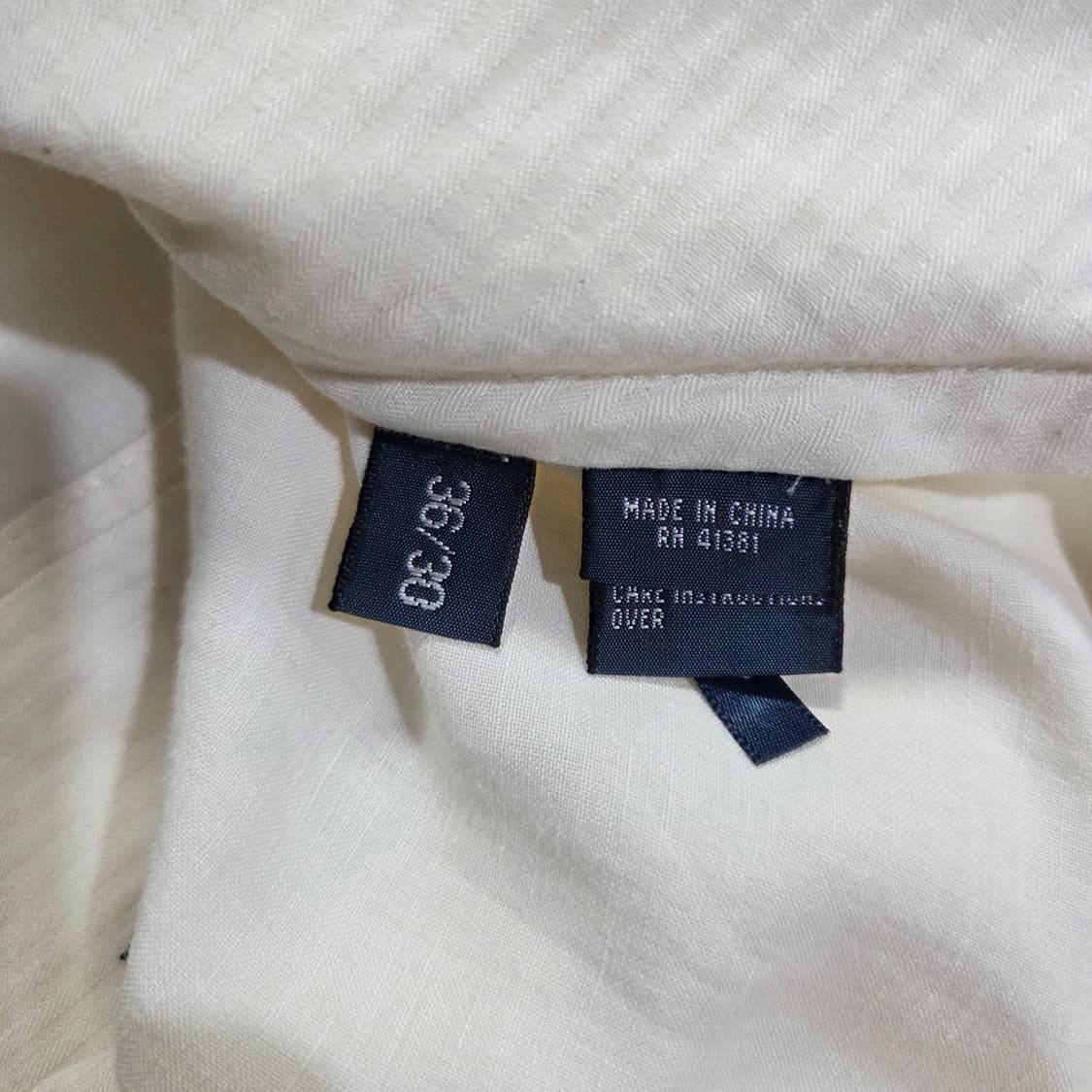 폴로랄프로렌 투턱 실크 블랜드 린넨팬츠 36/30 상품이미지5