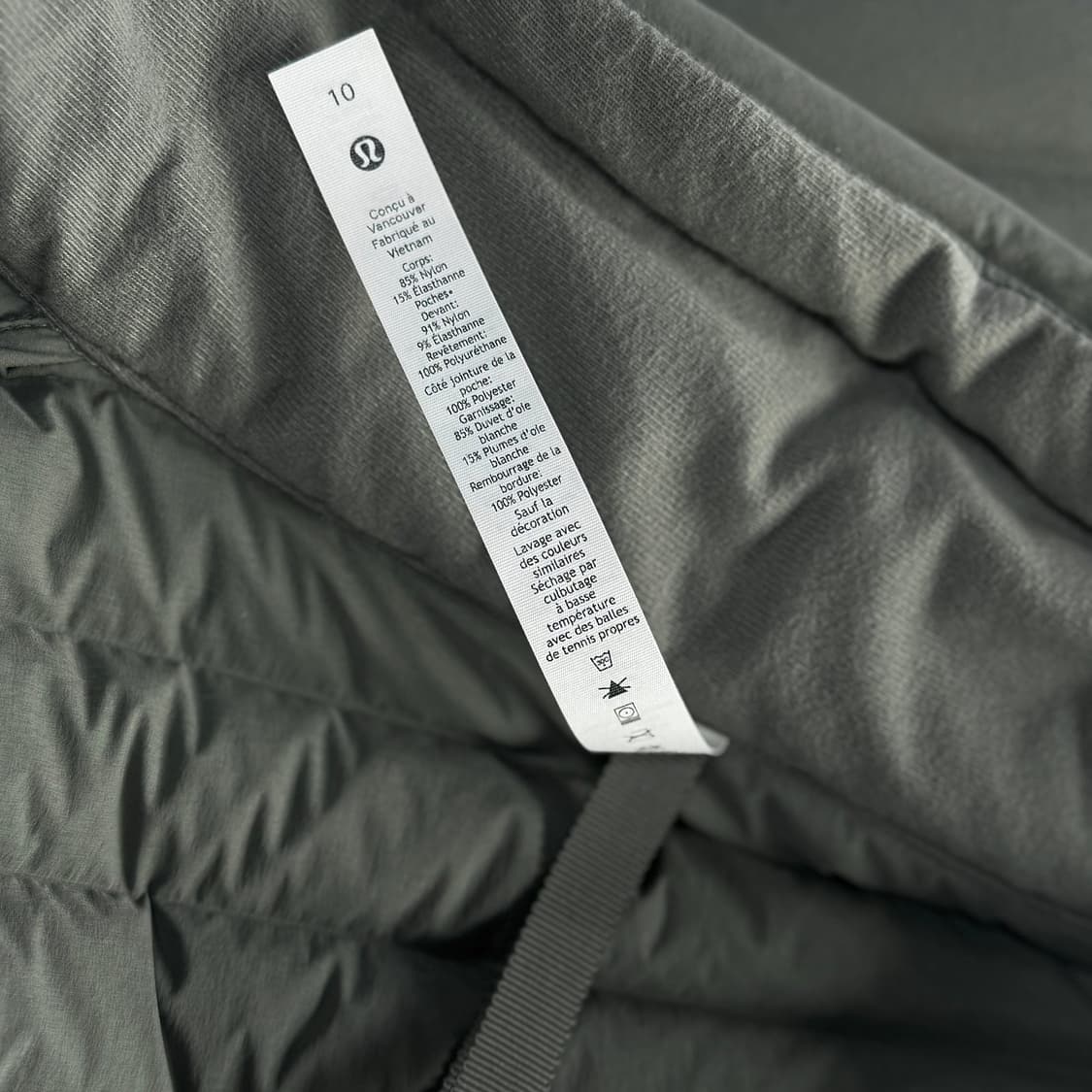 룰루레몬 팩 잇 다운 경량 구스 자켓 상품이미지4