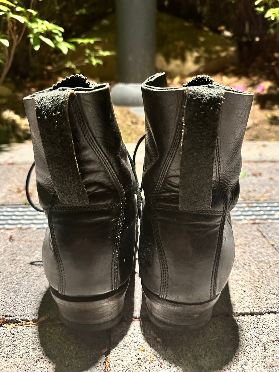 08-09aw 미하라 야스히로 Public Squat 아카이브 컴뱃 부츠 상품이미지7