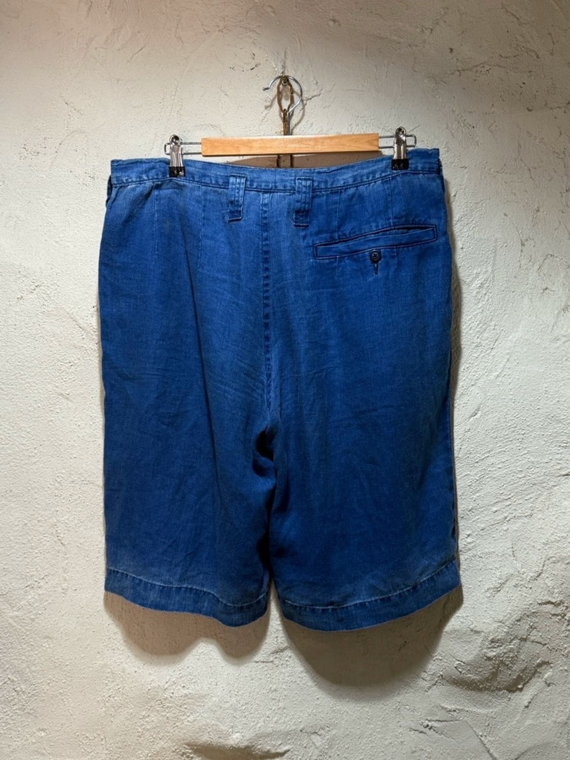 PORTER CLASSIC 카츄클래식 인디고 린넨 비밥 쇼트 상품이미지3