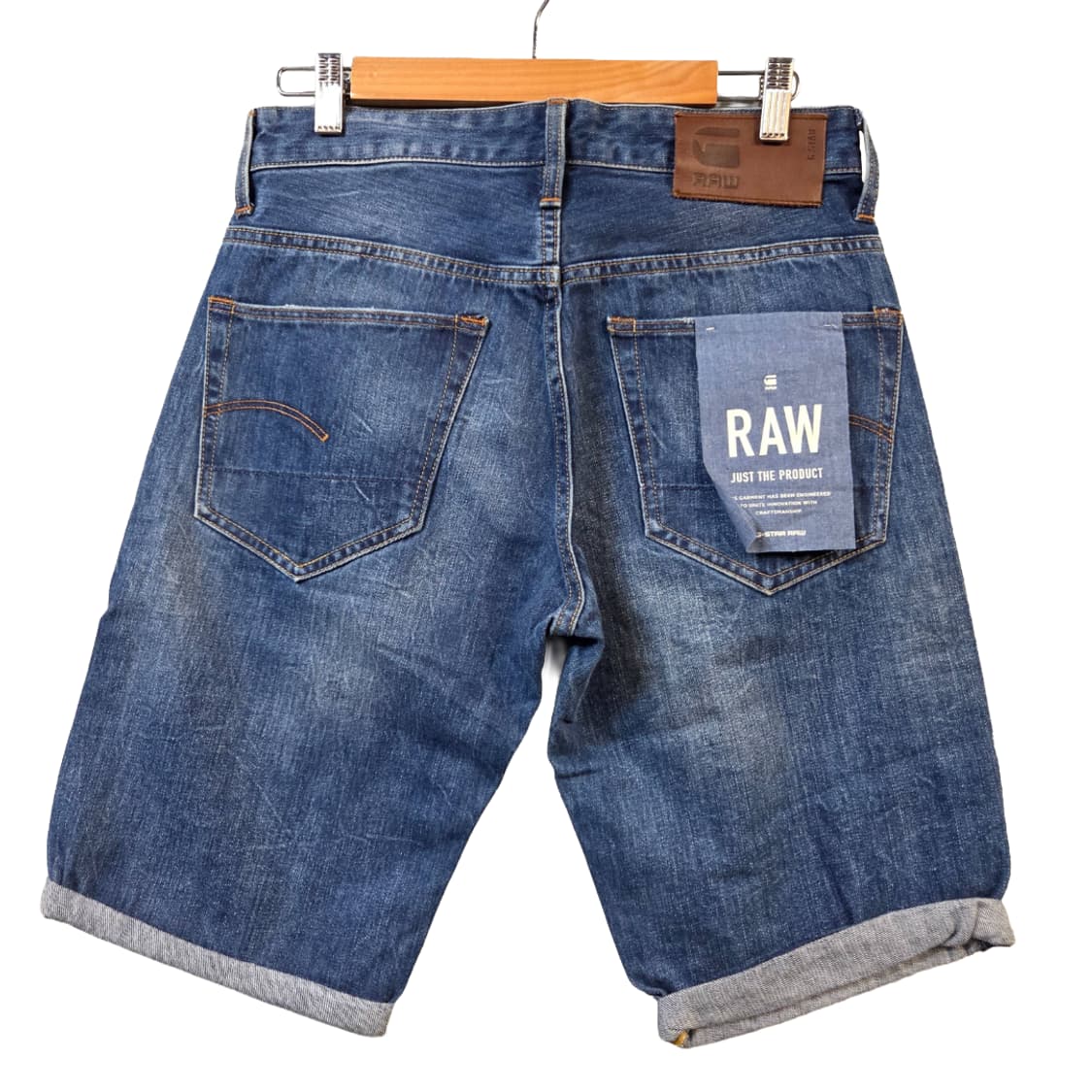 G-STAR RAW 롤업 데님 반바지(30)남여공용 상품이미지2