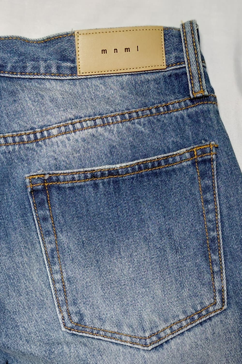 [size 30/새상품] mnml B119 Flare 데님 팬츠 상품이미지7