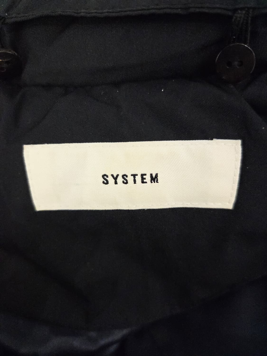 SYSTEM 시스템 폭스퍼 덕다운 숏패딩 상품이미지8